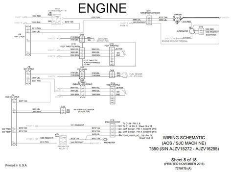 bobcat t550 wiring diagram